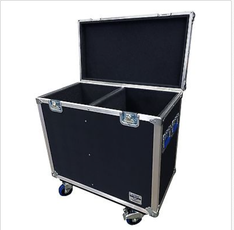 Speaker Road Cases Available as a Hinge Lid Style Case
